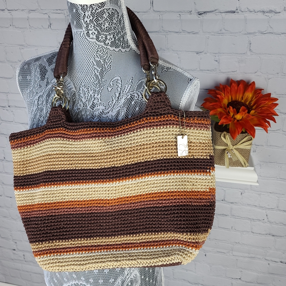 LINA Crochet Shoulder Bag